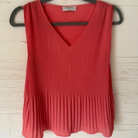 Aritzia | Babaton Damien Top | Coral Pink | Size Small - Picture 2 of 6